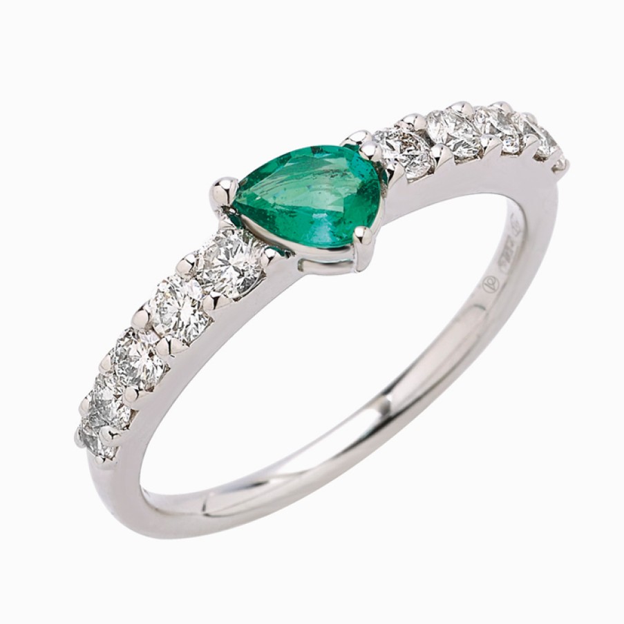 Casadei Gioielli Valentina Callegher Swing Emerald Ring Online