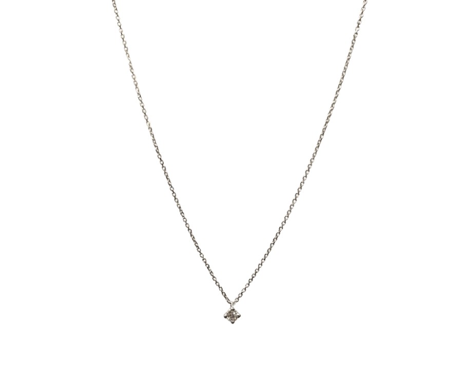 Casadei Gioielli Casadei Diamond Light Point Necklace In White Gold Clearance